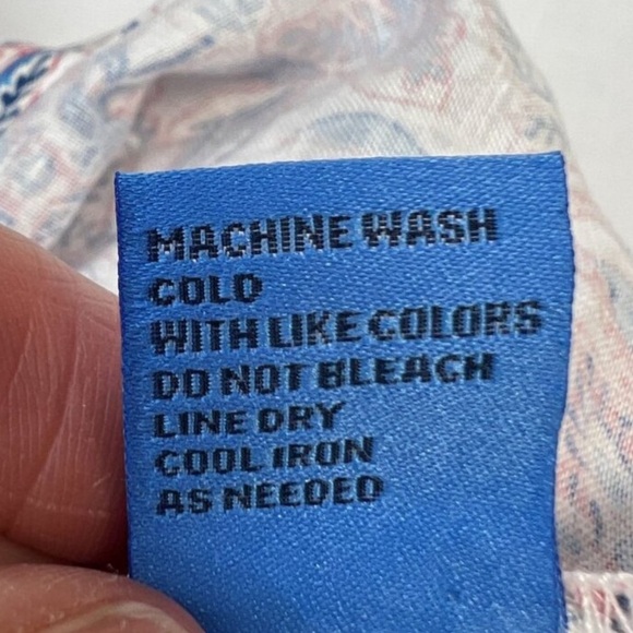 J MCLAUGHLIN PRINTED LONG SLEEVE DRESS!! Linen! Gorgeous! XS - Picture 6 of 7